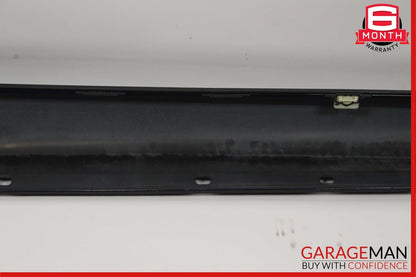 08-14 Mercedes W204 C250 AMG Sport Left Side Skirt Panel Rocker Moulding Blue
