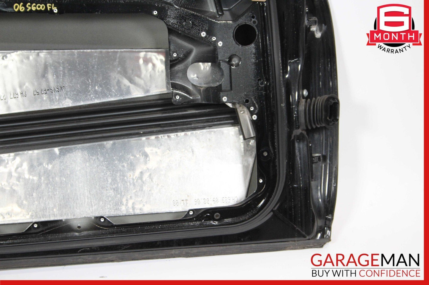 07-13 Mercedes W221 S550 Front Left Exterior Door Shell Frame Panel Black