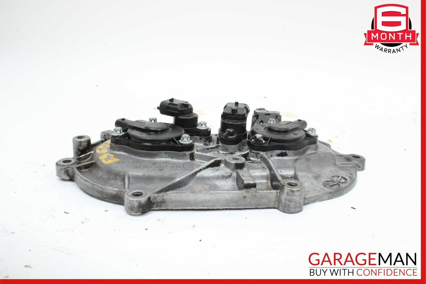 06-13 Mercedes W211 E350 S550 Front Right Engine Timing Chain Cover Plate OEM