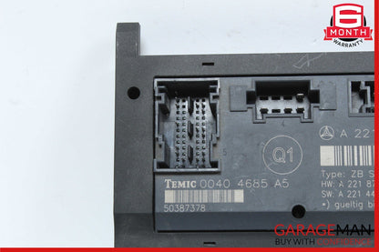 07-13 Mercedes W221 S350 S400 S550 Front Right Side Under Seat Control Module