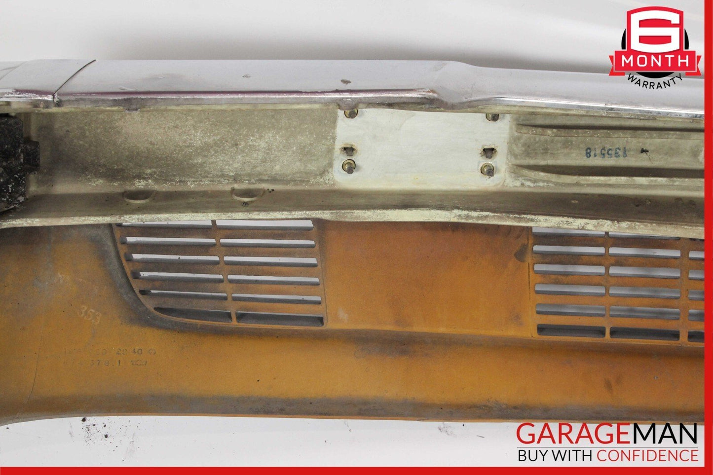 81-91 Mercedes W126 420SEL 560SEL Front Bumper Cover Grille Panel Assembly OEM