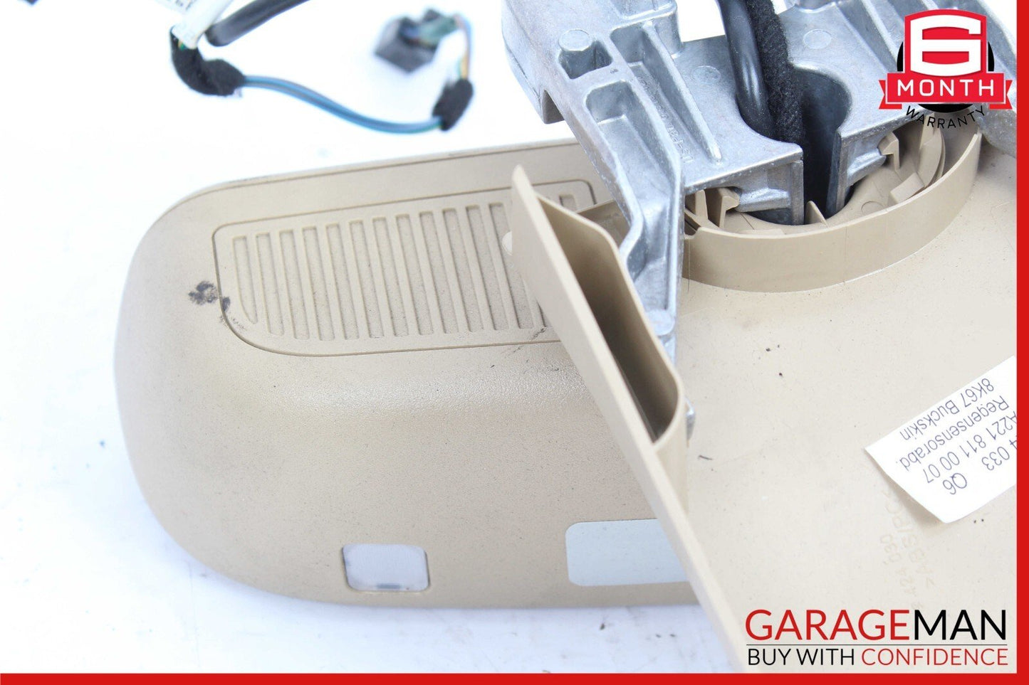 07-09 Mercedes W221 S450 S500 S550 Interior Rear View Inside Dim Mirror Brown