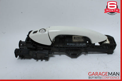 10-13 Mercedes W207 E550 E350 Front Left Exterior Door Handle Assembly White