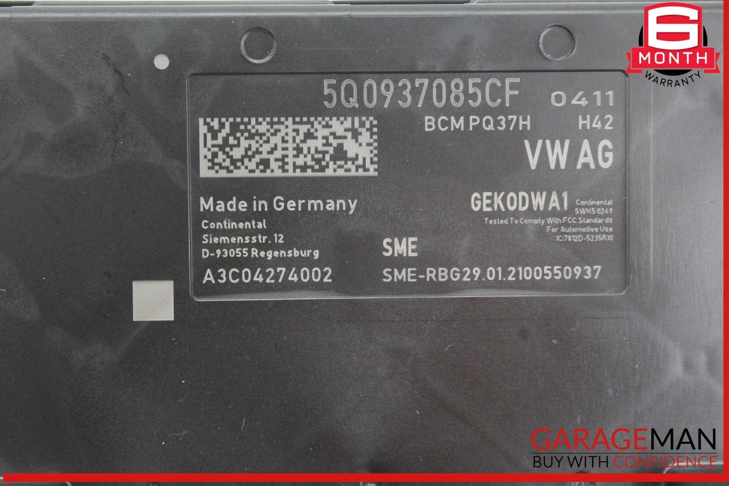 19-24 Audi Q3 A3 Body Computer BCM Onboard Supply Control Module Unit OEM