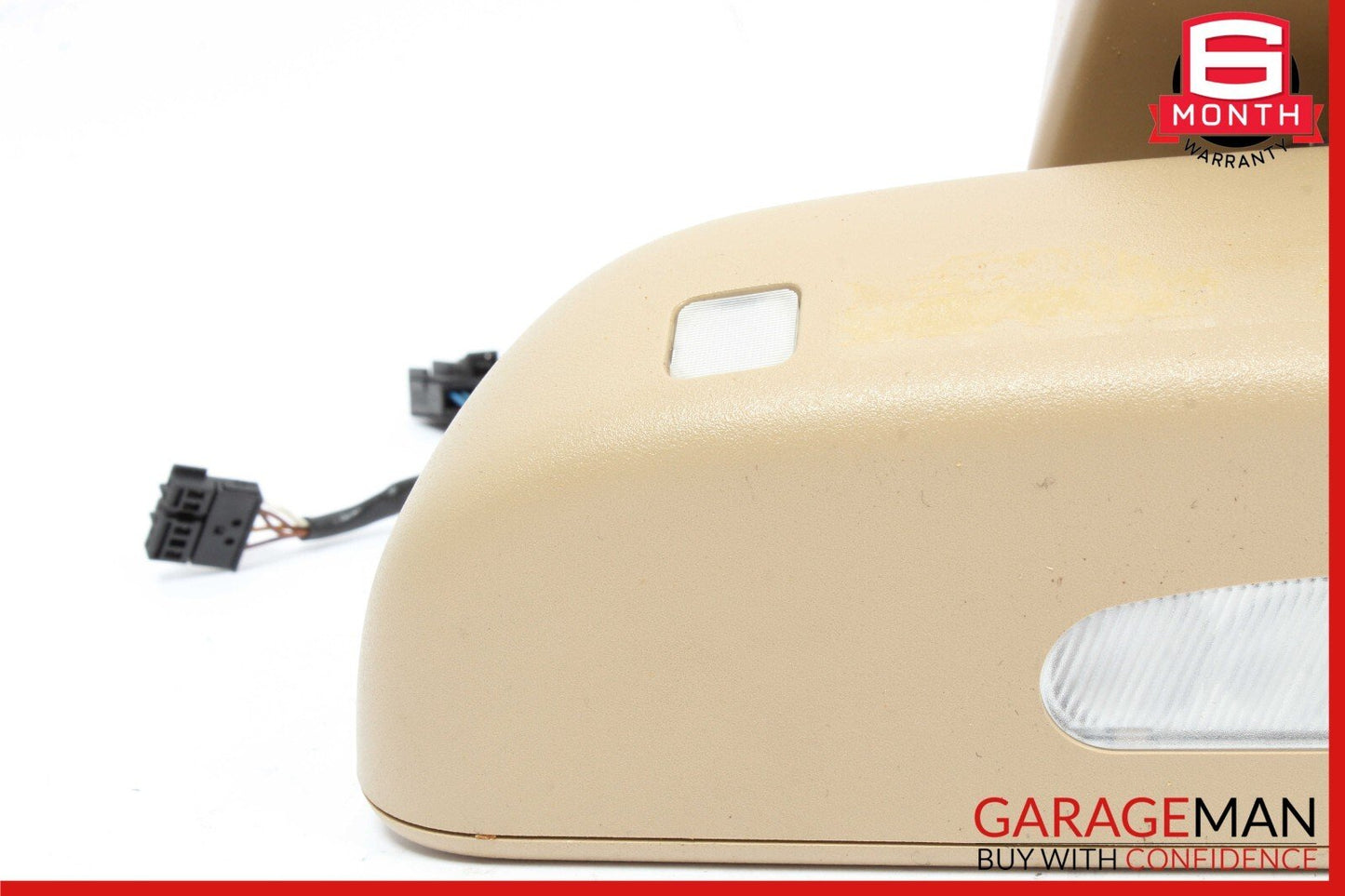07-09 Mercedes W221 S550 S600 Front Top Upper Rear View Mirror Brown OEM