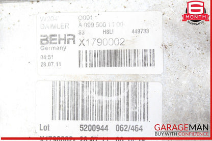 12-16 Mercedes W204 C250 SLK250 SLK350 Transmission Oil Cooler Radiator OEM