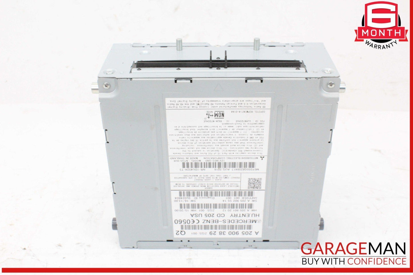 15-18 Mercedes W205 C300 Navigation Radio CD Command Control Unit 2059003829 OEM