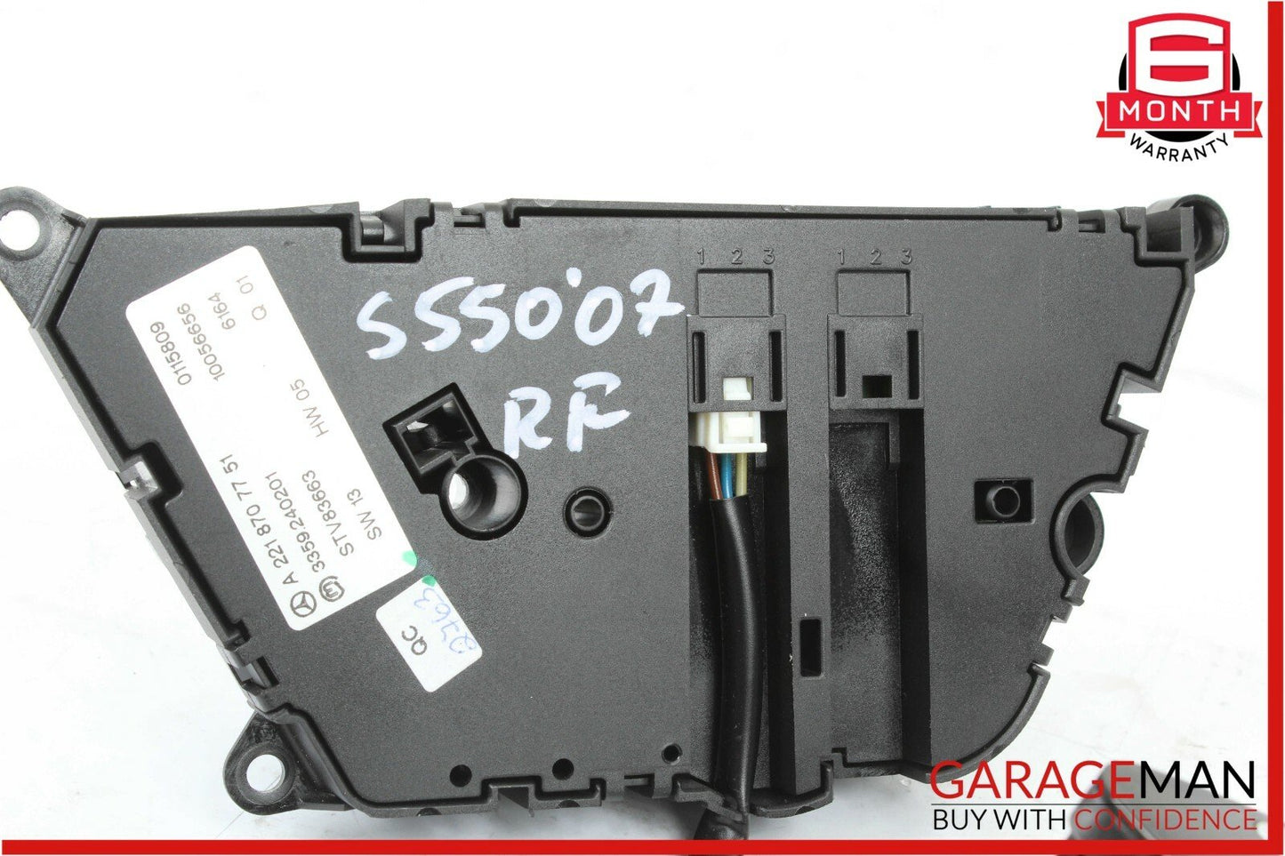 07-13 Mercedes S550 CL65 AMG Front Right Side Seat Control Switch Set OEM