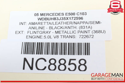03-12 Mercedes W211 E500 E550 ML350 Front Right Seat Control Module OEM