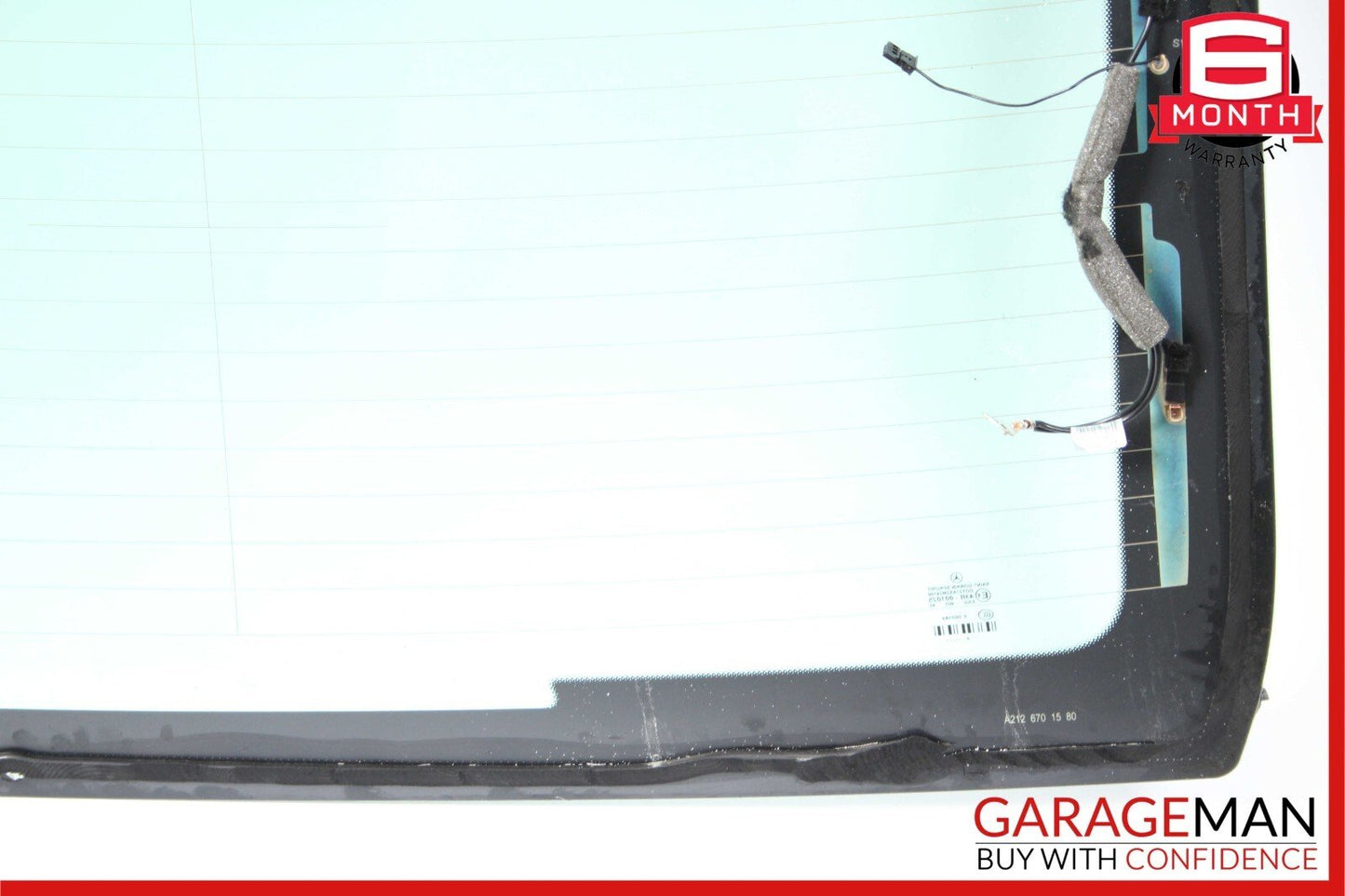 10-16 Mercedes W212 E350 E550 Sedan Rear Windshield Wind Shield Window Glass OEM