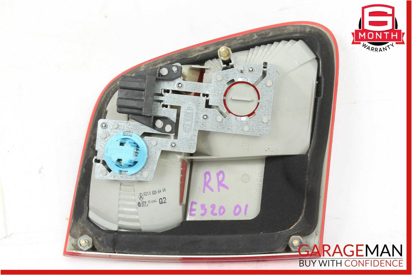 00-03 Mercedes W210 E320 Wagon Rear Right Inner Tail Light Taillight Lamp