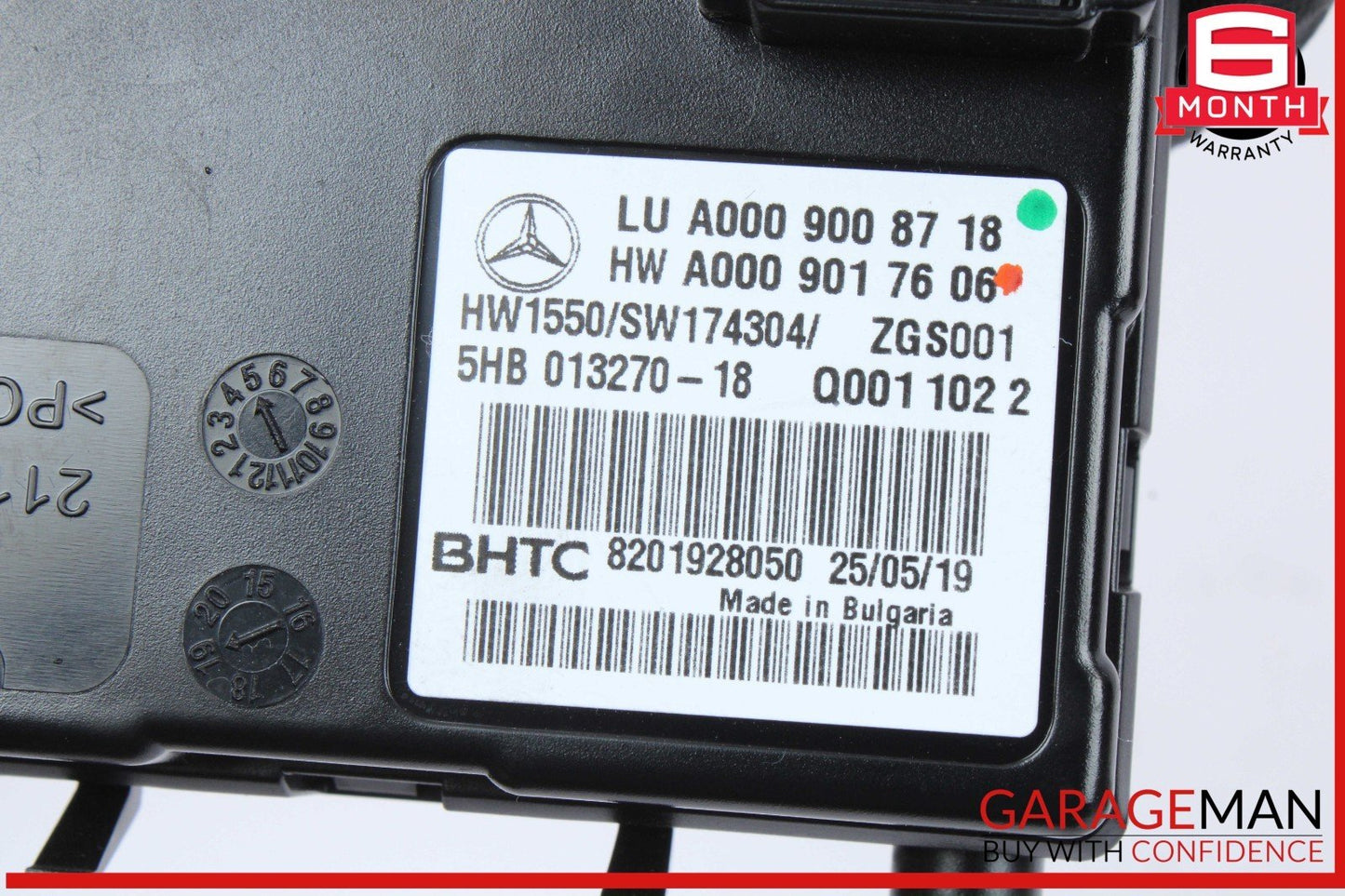 15-21 Mercedes W205 C300 HVAC AC Air Conditioning Temperature Control Module OEM