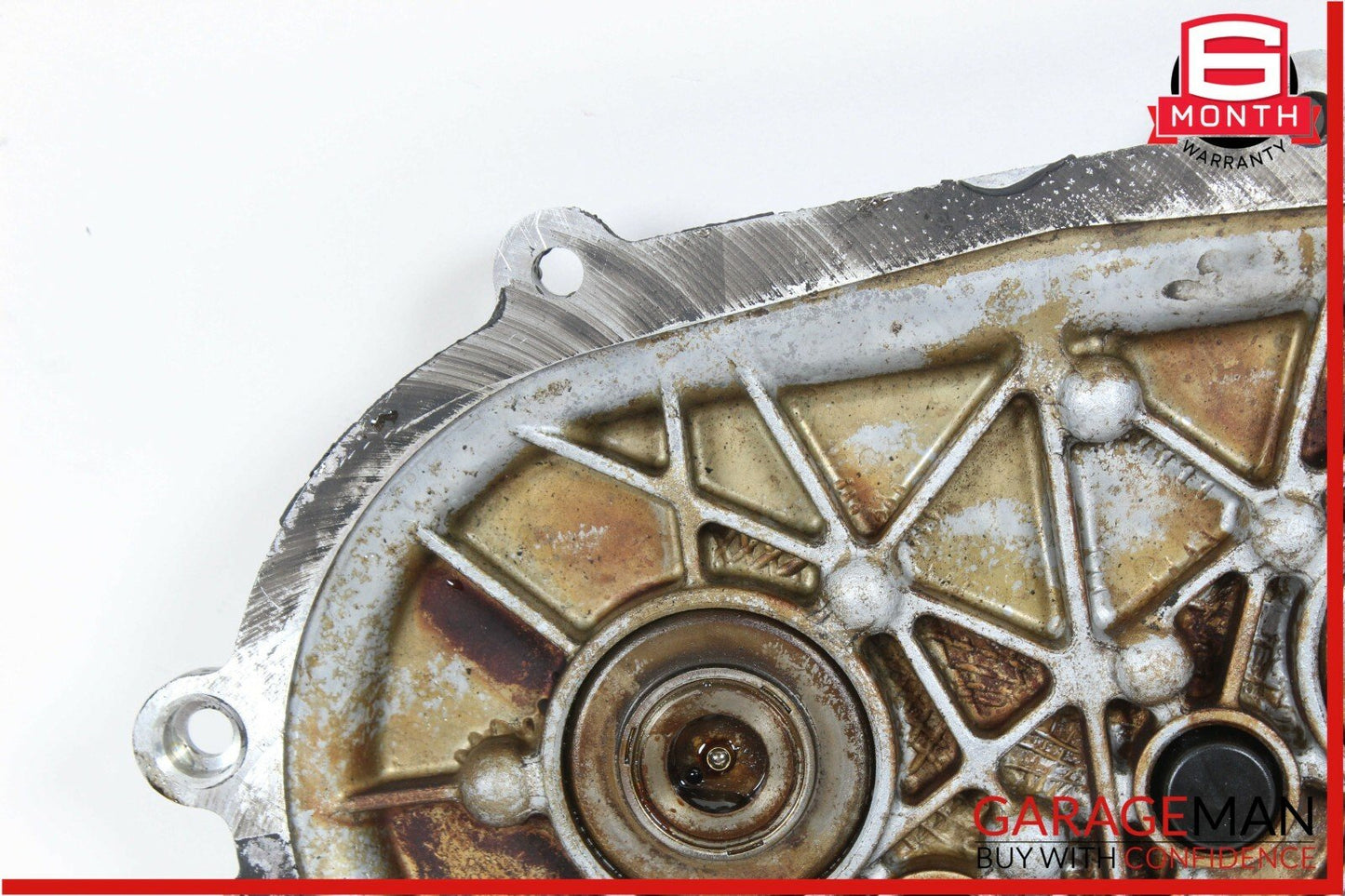 06-10 Mercedes E350 R350 S550 Front Right Side Engine Timing Chain Cover Plate