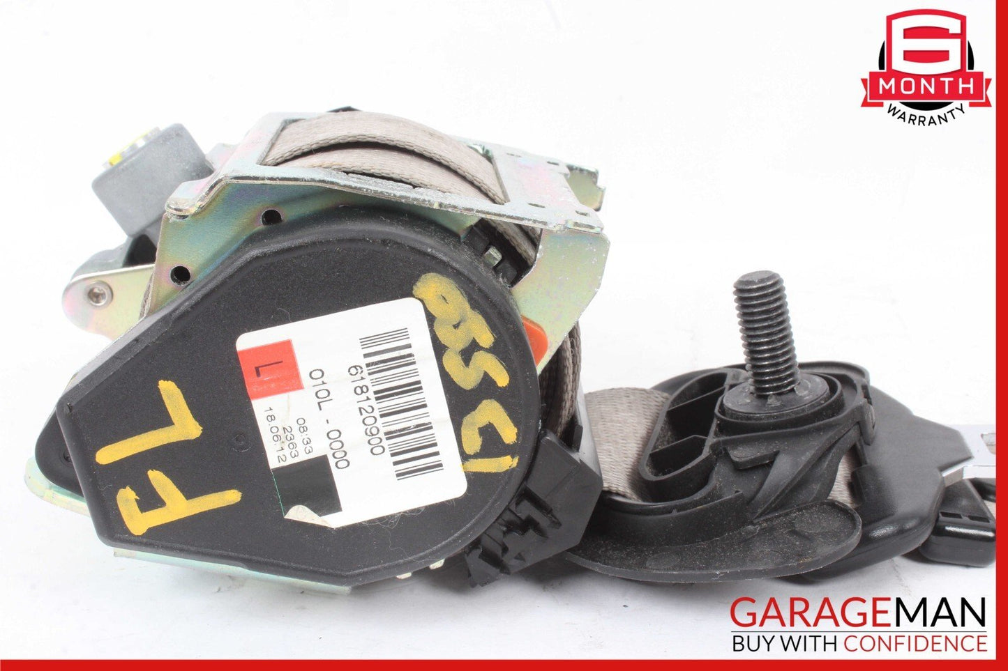 11-16 BMW 528i 535i 550i Front Left Seat Belt Retractor