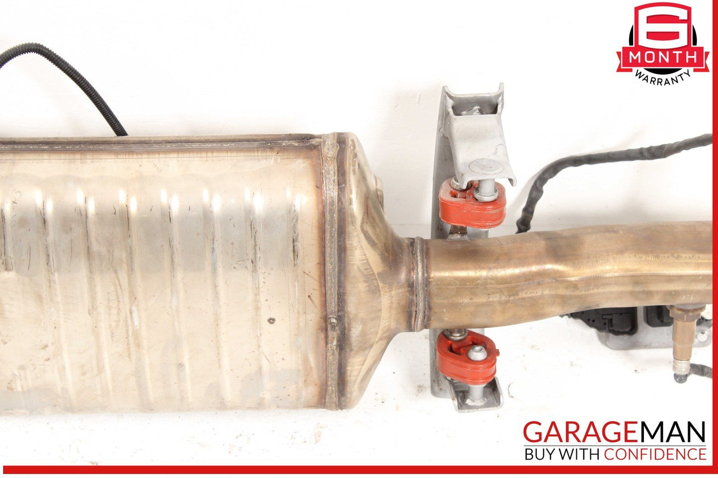 12-15 Mercedes X204 GLK250 Center Exhaust Muffler Resonator OEM