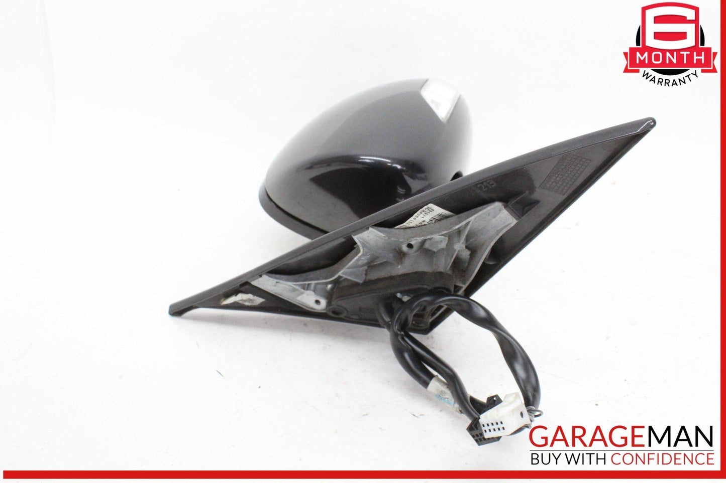 07-09 Mercedes W216 CL550 Front Left Driver Side Door Rear View Mirror Gray OEM