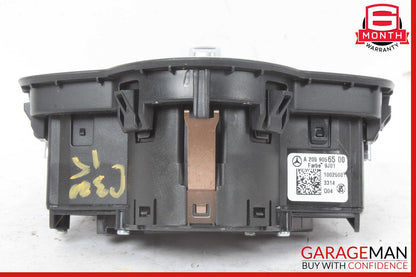 15-20 Mercedes W205 C300 C400 GLC300 Dash Headlight Switch Control Module Assy