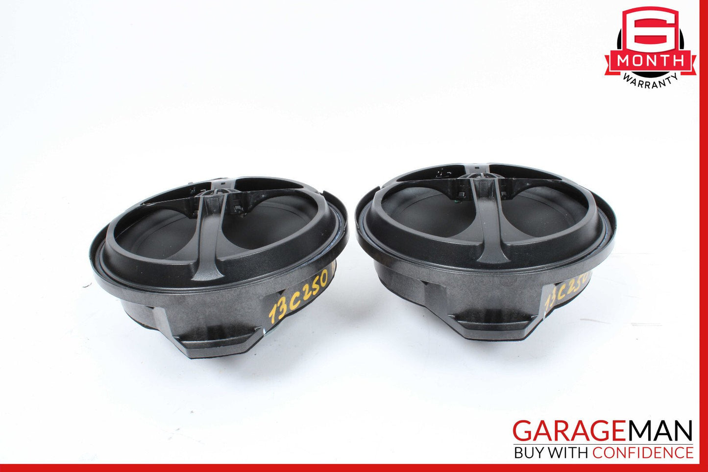08-14 Mercedes W204 C250 Rear Door Audio Speaker Set of 2 Pc OEM