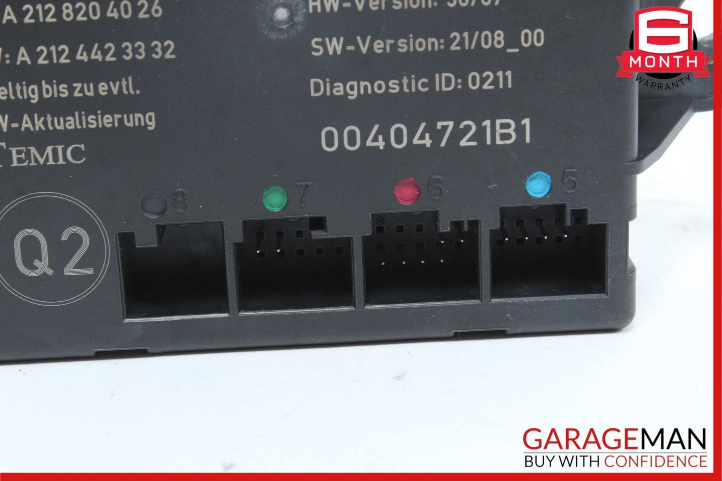 08-18 Mercedes X204 GLK350 E350 C350 Rear Right Side Door Control Module Unit