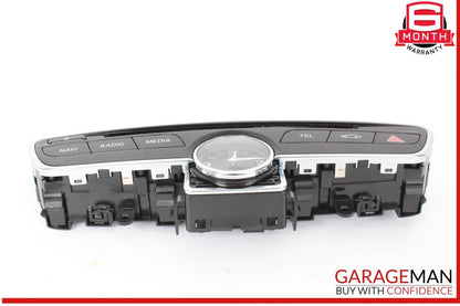 15-18 Mercedes W205 C300 Center Dashboard Hazard Control Switch w/ Clock Assy