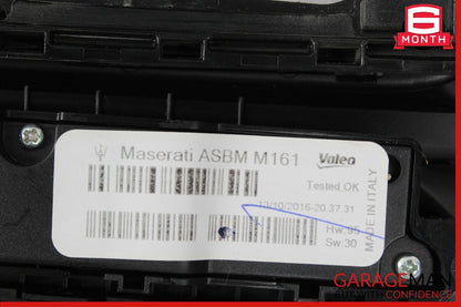 17-20 Maserati Levante Gear Shifter Cup Holder Bezel Trim w/ Switches OEM