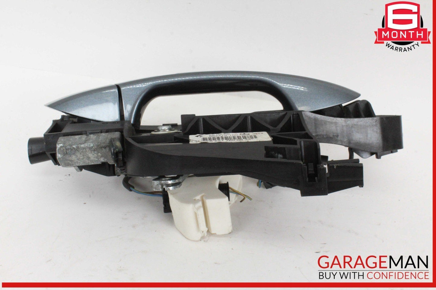 07-13 Mercedes W221 S550 Rear Right Passenger Side Exterior Door Handle Gray OEM