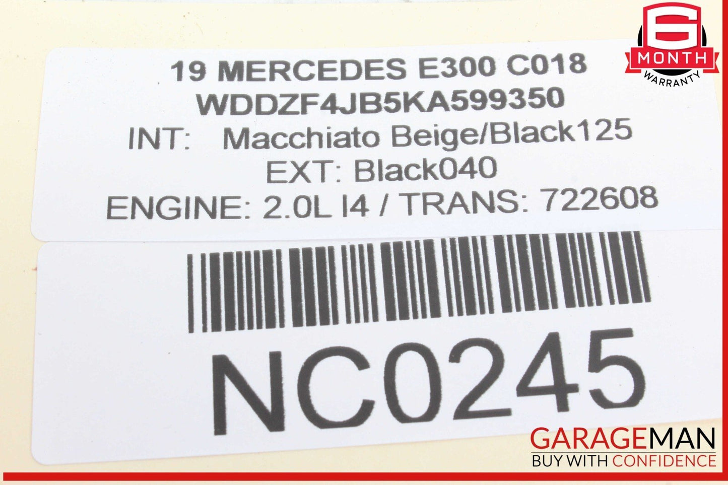 15-20 Mercedes W213 E300 Gas Throttle Accelerator Pedal 2053000004 OEM
