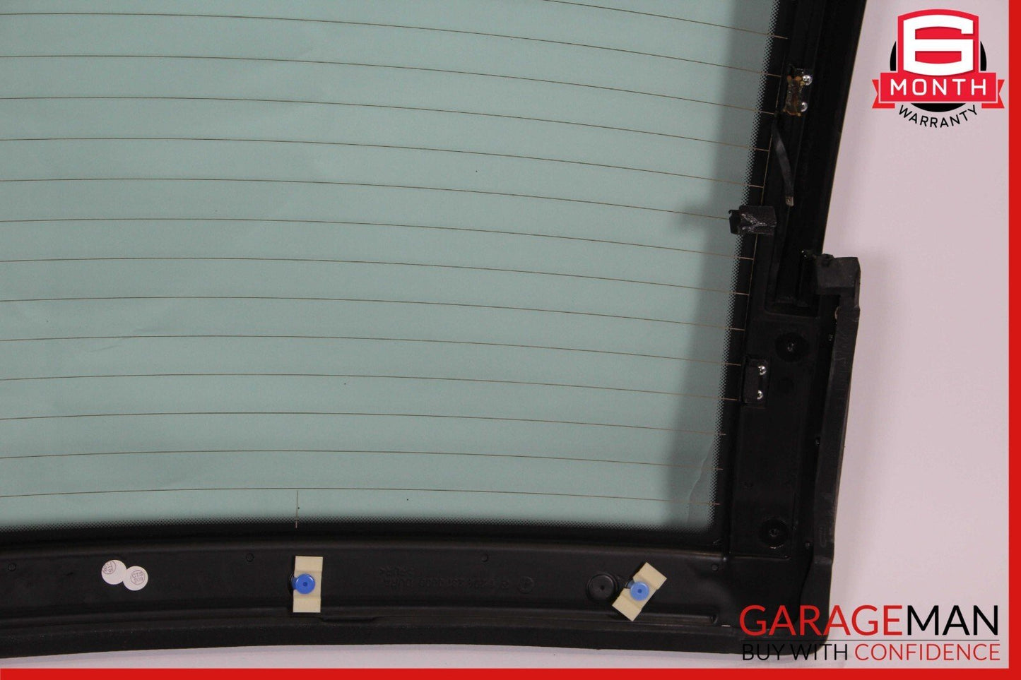 03-12 Mercedes R230 SL500 SL550 Rear Back Window Windshield Glass Panel Clear