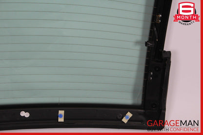 03-12 Mercedes R230 SL500 SL550 Rear Back Window Windshield Glass Panel Clear
