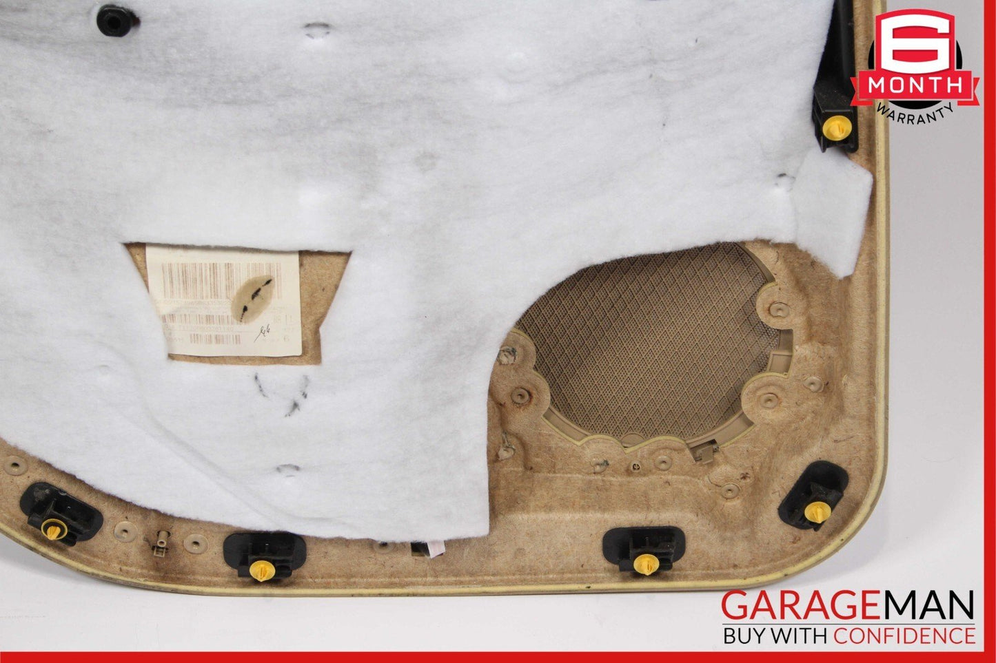 07-12 Mercedes X164 GL550 Rear Right Complete Interior Door Panel Brown OEM