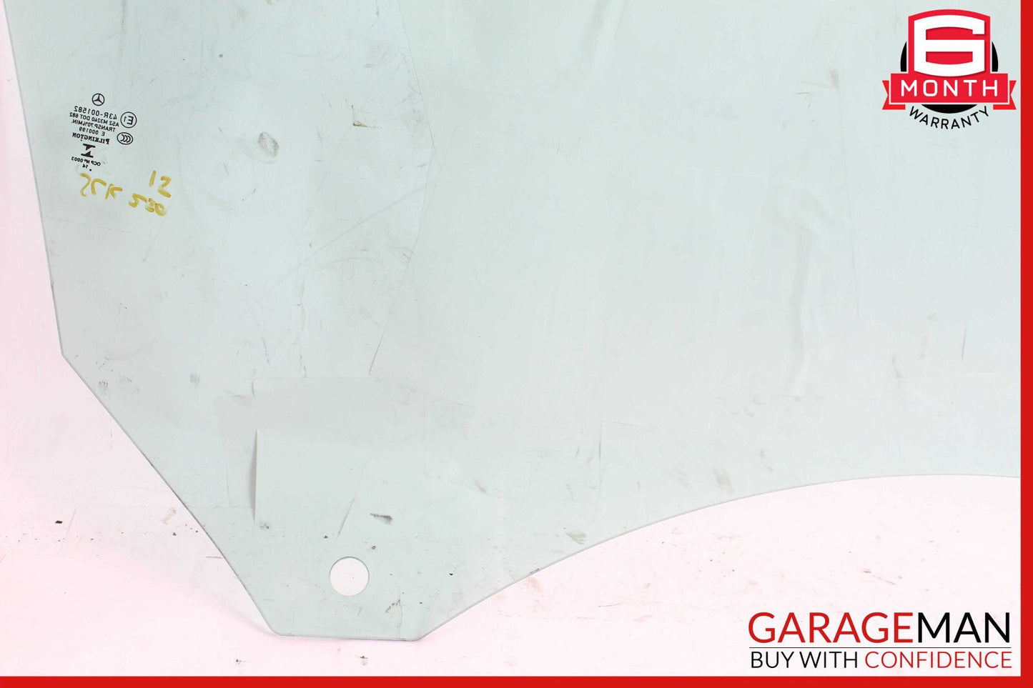 12-20 Mercedes R172 SLK250 SLK350 Front Left Driver Side Door Window Glass OEM