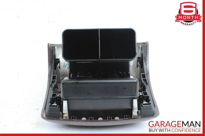 07-13 Mercedes W221 S550 Rear Center Console AC A/C Air Vent Trim Panel Wood