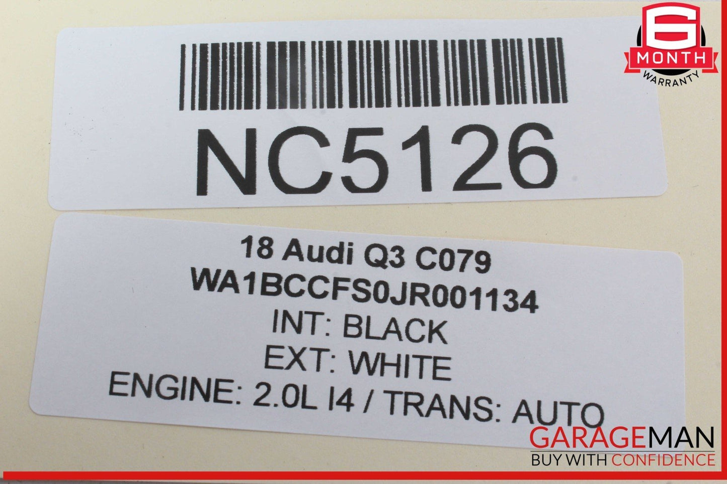 15-18 Audi Q3 Front Right Passenger Side Door Lock Latch Actuator 8J1837016F OEM