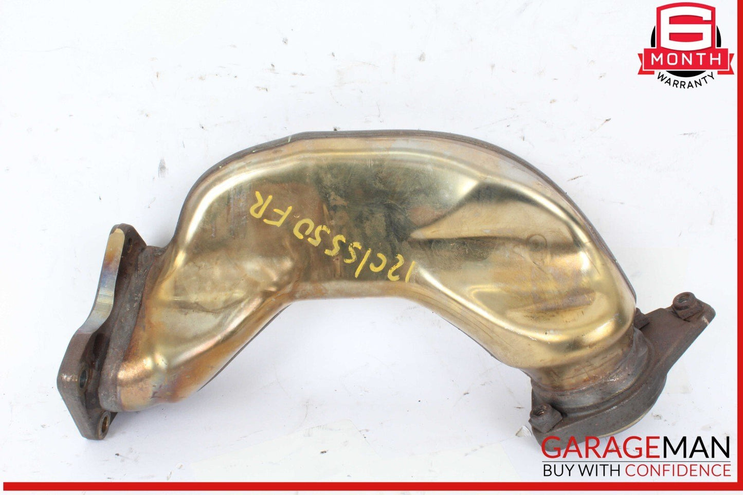 12-18 Mercedes W218 CLS550 4.6L Right Exhaust Pipe Adapter 2781400808 OEM