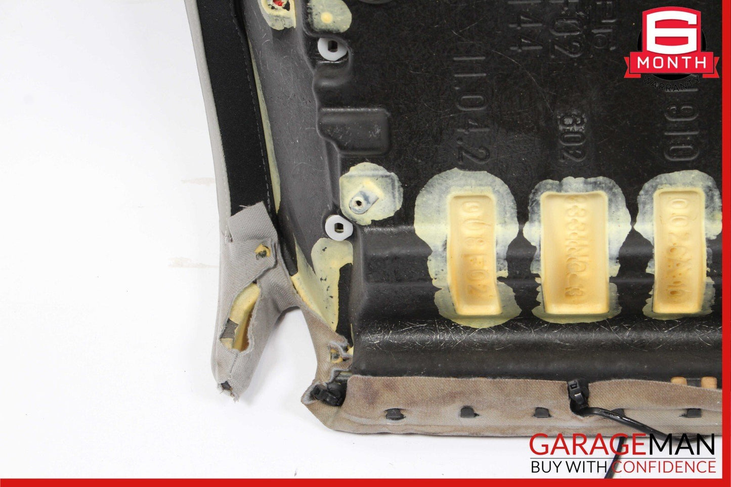05-11 Mercedes R171 SLK350 Front Right Side Top Upper Seat Cushion Gray OEM