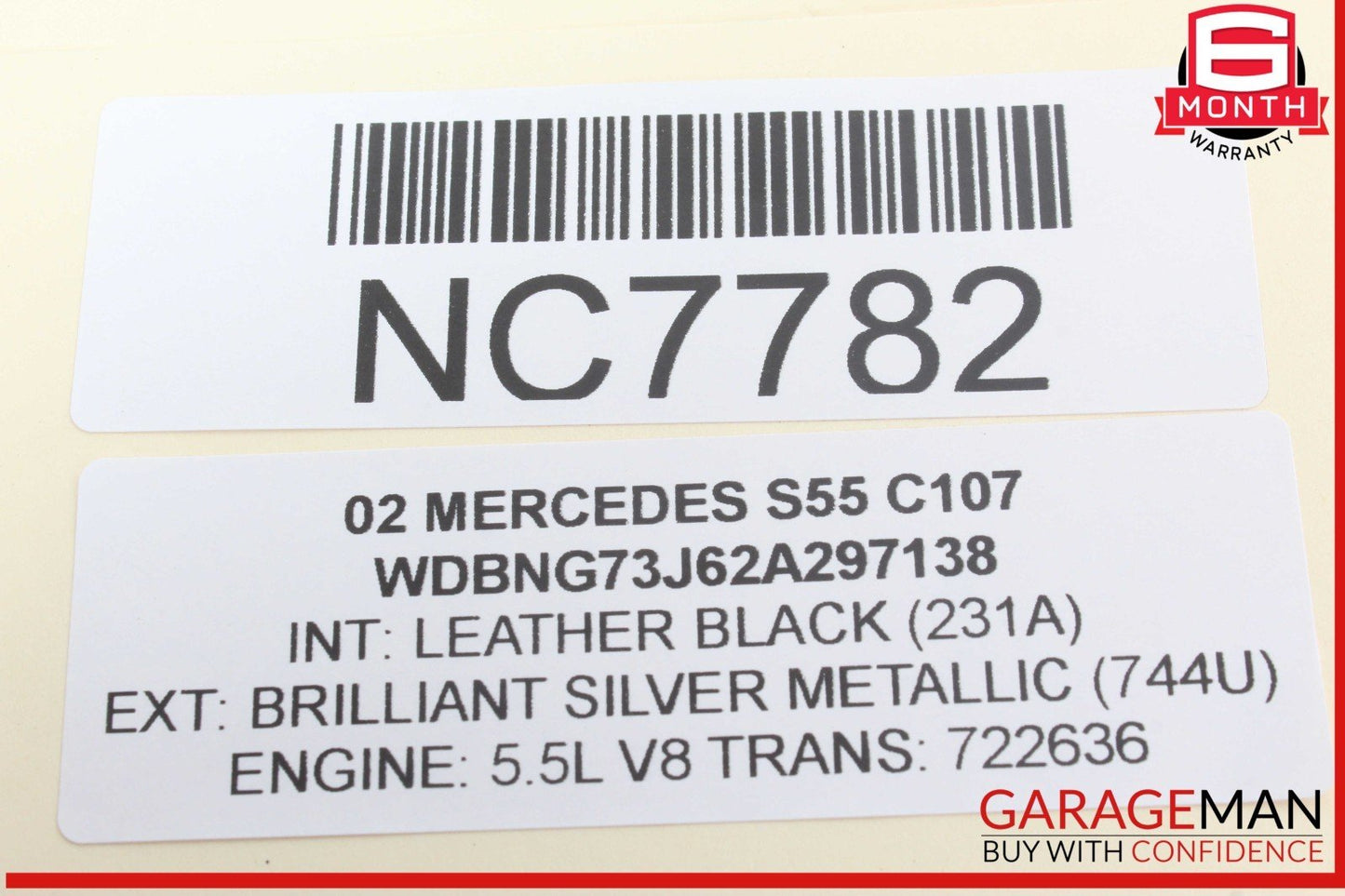 01-06 Mercedes W220 S55 AMG S430 Front Right Side Seat Control Module Unit OEM