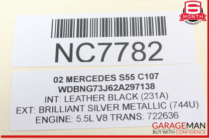 01-06 Mercedes W220 S55 AMG S430 Front Right Side Seat Control Module Unit OEM