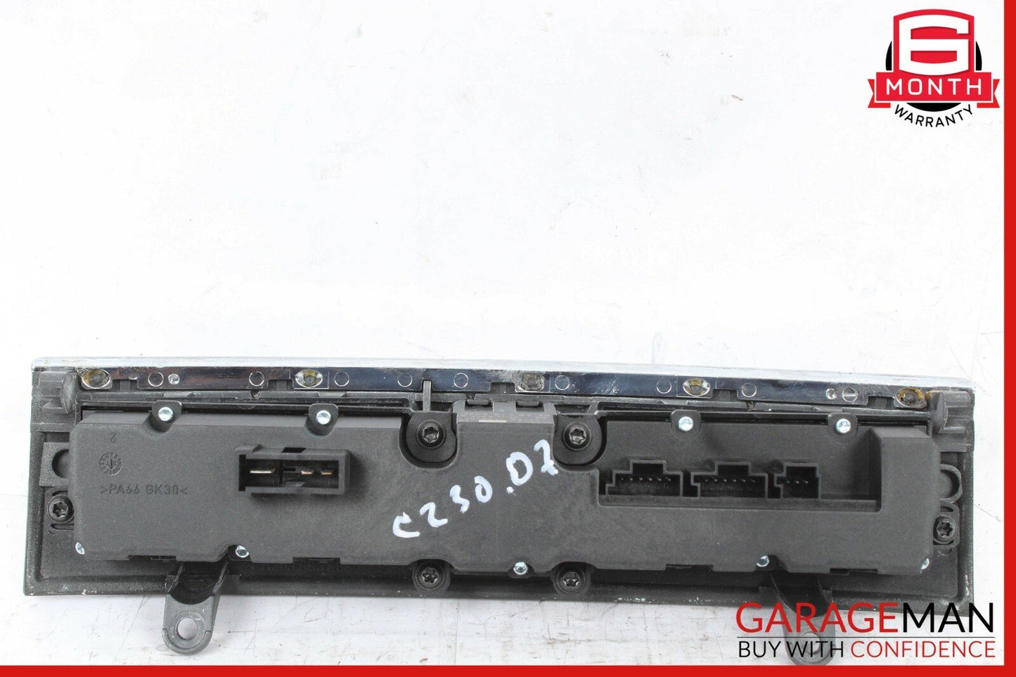 05-07 Mercedes W203 C230 Dashboard Dash Control Switch Panel Bezel Trim Walnut