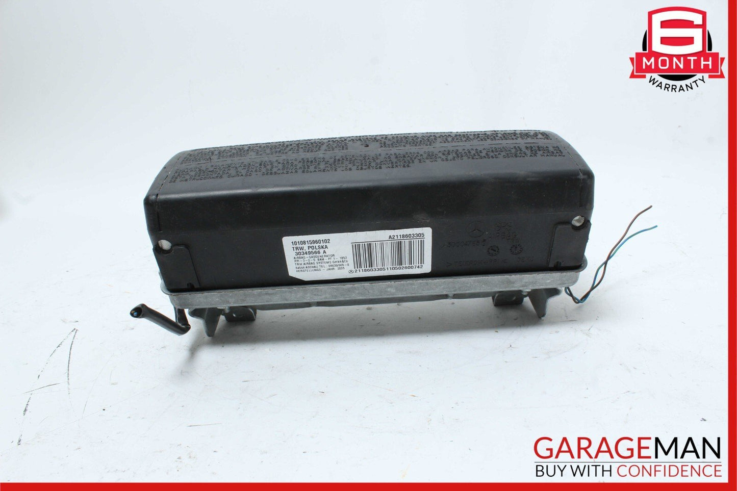 03-09 Mercedes W211 E350 E550 E320 Glove Box Right Passenger Airbag Air Bag OEM
