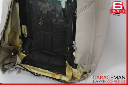 14-17 Maserati Ghibli M157 Front Right Side Top Upper Seat Cushion Cover Gray