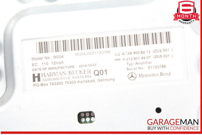 08-17 Mercedes W117 CLA250 E63 AMG Amplifier Amp Harman Becker 2469008213 OEM