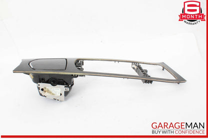 10-16 Porsche Panamera 970 Front Center Console Shifter Bezel Ash Tray Wood OEM