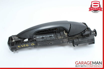 12-14 Mercedes W204 C250 Front Right Side Exterior Door Handle Magnetite Black
