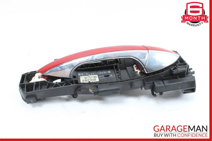 12-14 Mercedes W204 C250 Rear Right Side Exterior Door Handle Red Keyless Go OEM