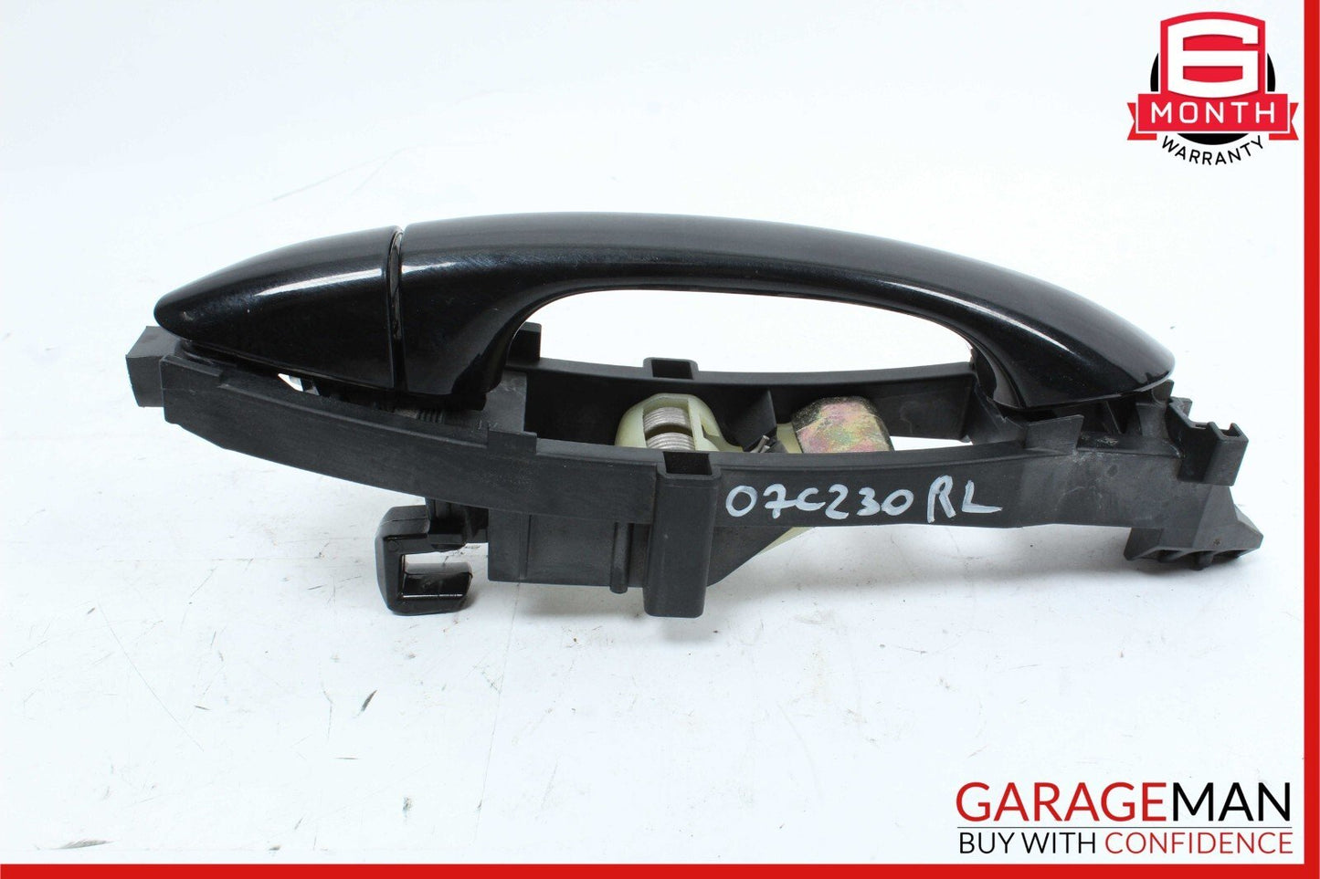 01-07 Mercedes W203 C230 Rear Left Driver Side Exterior Door Handle Black OEM