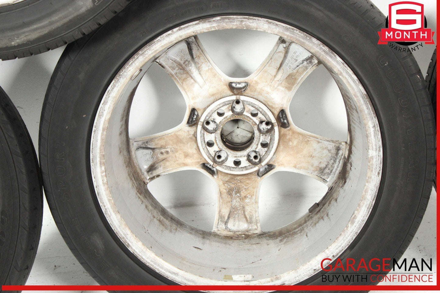 06-09 Mercedes W164 ML350 ML450 Complete Wheel Tire Rim Set of 4 Pc 8Jx19H2 ET60
