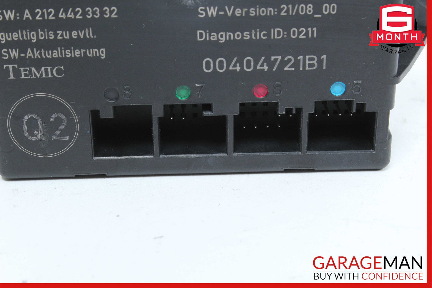 08-18 Mercedes W204 C300 C350 Rear Right Side Door Control Module OEM