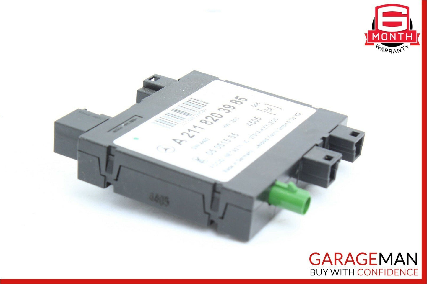 06-10 Mercedes W219 CLS500 Keyless Go Entry Control Module Unit 2118203985