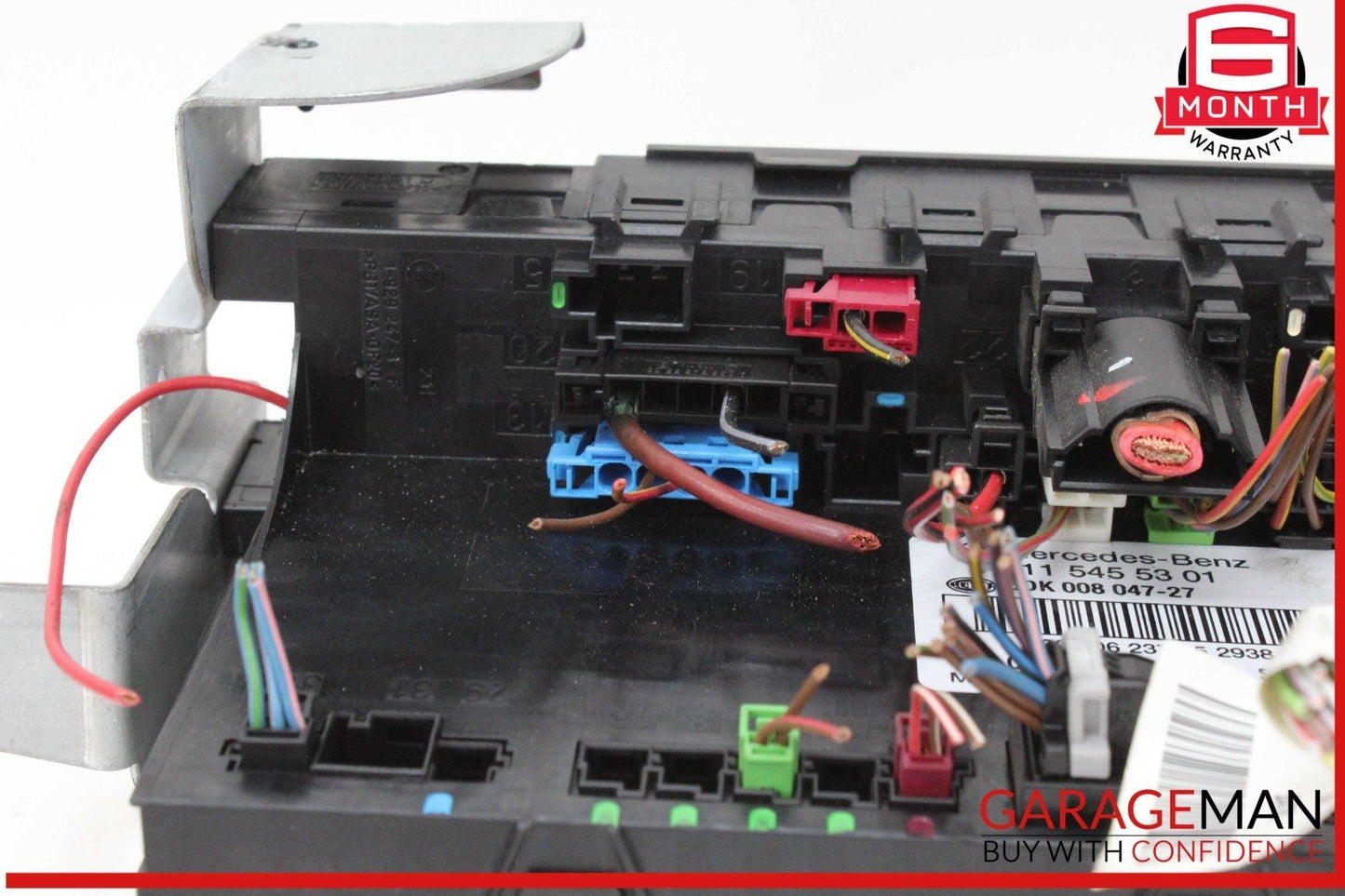 03-11 Mercedes W211 E320 CDI Trunk Fuse Relay Box Control Module 2115455301 OEM