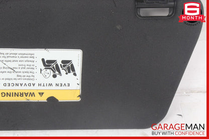 10-16 Mercedes W212 E350 E400 Front Right Side Sunvisor Sun Visor Cover OEM